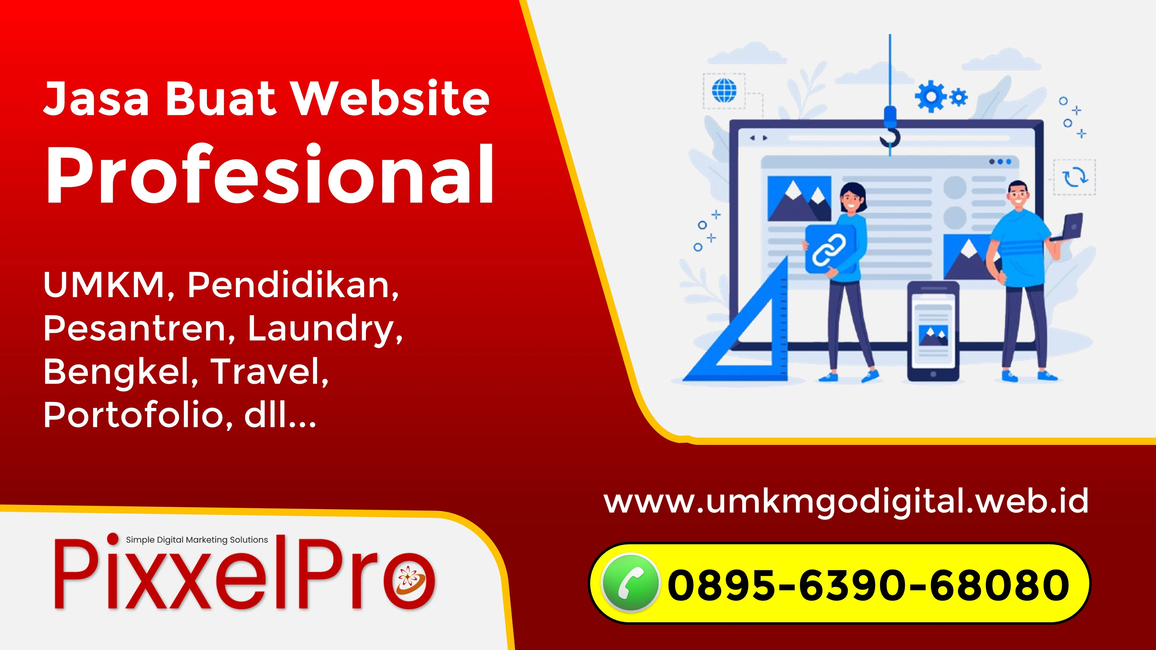 Website Bisnis Profesional